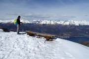 Invernale-primaverile in LEGNONCINO (1711 m) dai Roccoli dei Lorla il 9 marzo 2017  - FOTOGALLERY